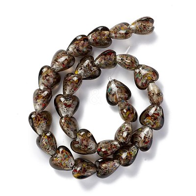 Handmade Lampwork Beads Strands LAMP-D015-09D-1