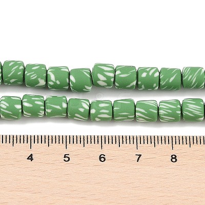 Handmade Polymer Clay Beads Strand CLAY-Z002-01E-1