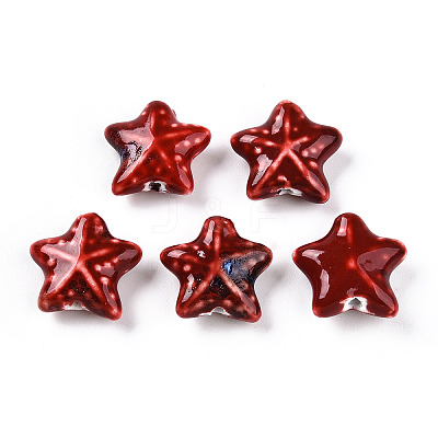 Handmade Porcelain Beads PORC-N008-09C-1
