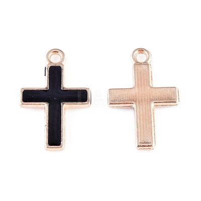 Alloy Enamel Pendants PALLOY-P118-29B-1