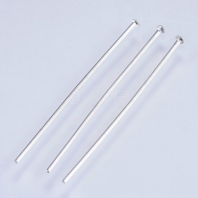 Tarnish Resistant 304 Stainless Steel Flat Head Pins STAS-F145-07P-0.6x30mm-1