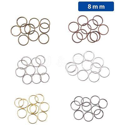 Iron Split Rings Sets IFIN-PH0001-11-8mm-1
