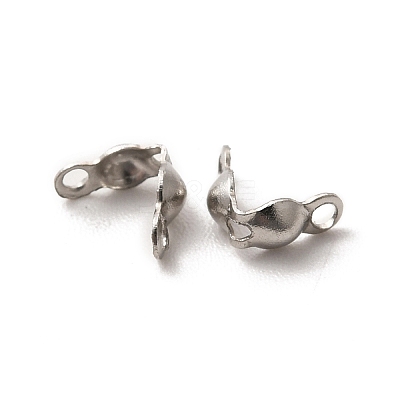 Tarnish Resistant 304 Stainless Steel Bead Tips STAS-L207-22A-P-1