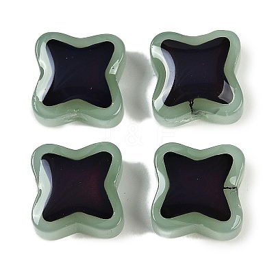 Two Tone Glass Mood Beads GLAA-Z007-08D-1