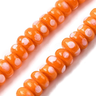 Handmade Lampwork Beads LAMP-Z015-01G-1