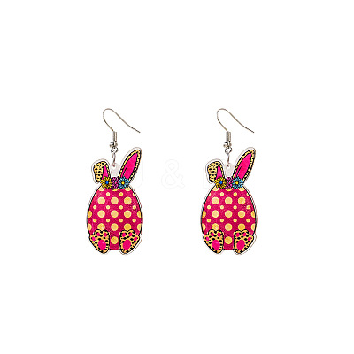 Easter Acrylic Dangle Earrings FS-WGF00F5-10-1