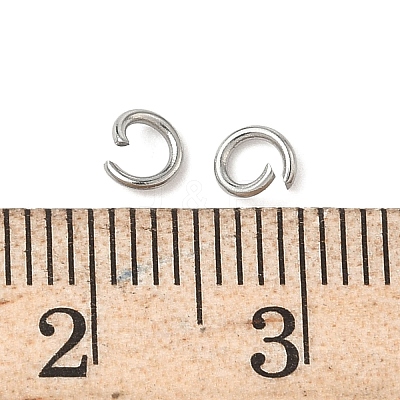 304 Stainless Steel Open Jump Rings STAS-Z150-01A-P-1