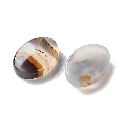 Natural Dendritic Agate Cabochons G-B138-01-1