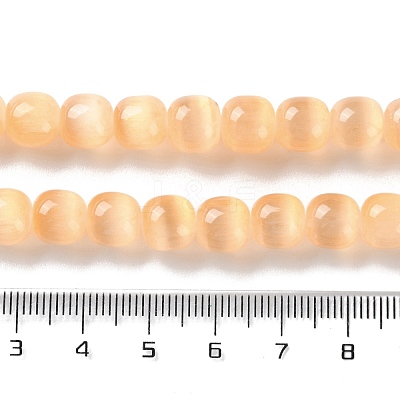 Natural Selenite Beads Strands G-B103-A01-03-1