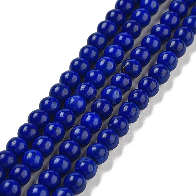 Synthetic Turquoise Beads Strands TURQ-G106-6mm-02L-1