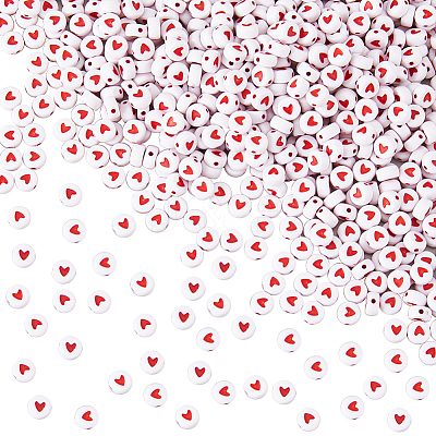 700Pcs Opaque Acrylic Beads FIND-DC0006-52-1