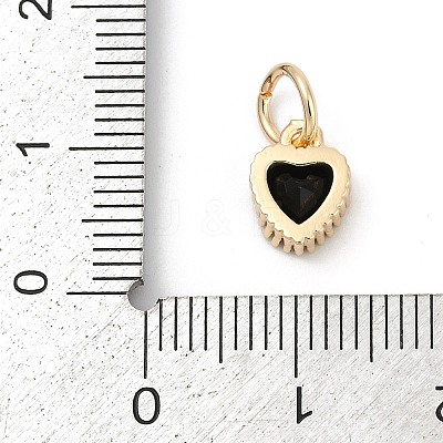 Brass Micro Pave Cubic Zirconia Pendants LS-KK-H204-01KCG-04-1