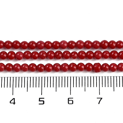 Synthetic Coral Beads Strands CORA-M003-01-1