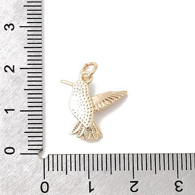 Brass Enamel Pendants X-KK-A277-09G-1