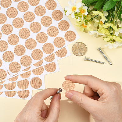 5 Sheets PVC Self-Adhesive Stickers DIY-SP0006-19B-1
