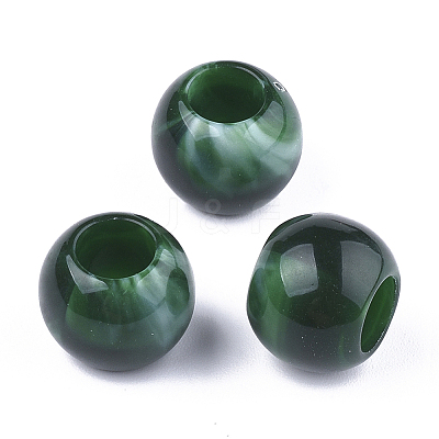 Acrylic Beads X-OACR-Q173-01C-1