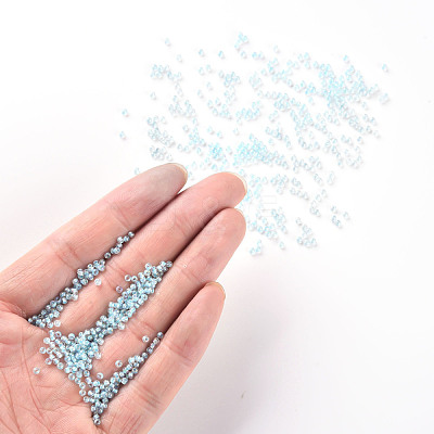 11/0 FGB Grade A Transparent Glass Seed Beads X-SEED-N001-E-315-1