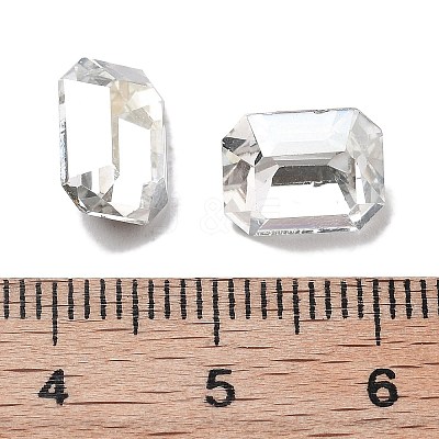 K9 Glass Rhinestone Cabochons GLAA-H034-07D-1