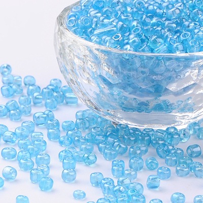 (Repacking Service Available) Glass Seed Beads SEED-C015-4mm-103-1