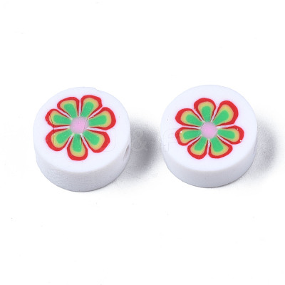 Handmade Polymer Clay Beads CLAY-N008-039N-1