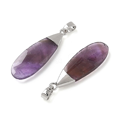Natural Amethyst Pendants GG-CBA9F30-03P-01-1
