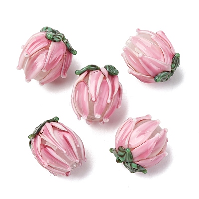 Handmade Lampwork Beads LAMP-F041-02-M-1