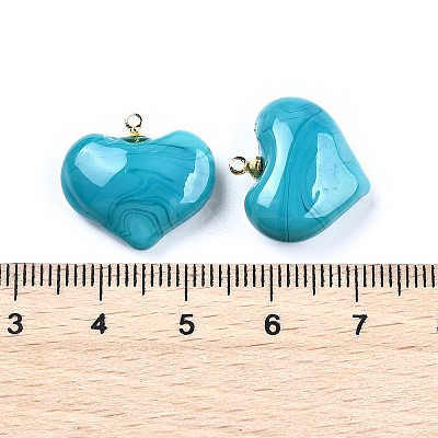 Handmade Lampwork Pendants LAMP-G160-01Q-1