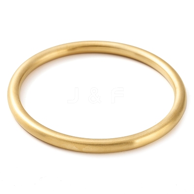 Ion Plating(IP) 304 Stainless Steel Plain Bangles BJEW-G684-03B-G-1