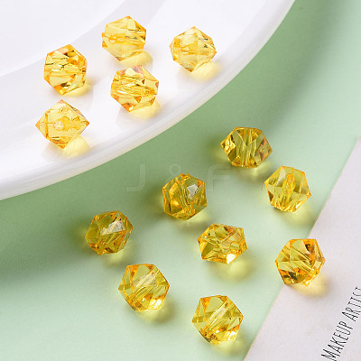 Transparent Acrylic Beads X-TACR-S154-15B-81-1