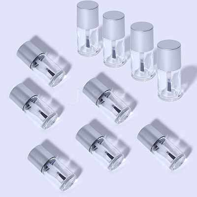 Transparent Glass Nail Polish Empty Bottle MRMJ-WH0082-29A-1