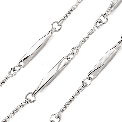 304 & 201 Stainless Steel Bar Link Chains CHS-H117-17P-1