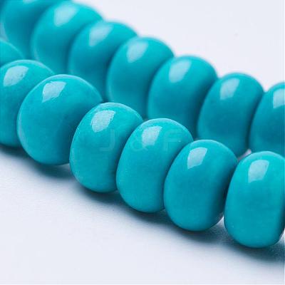 Natural Magnesite Bead Strands G-P286-05-6mm-1