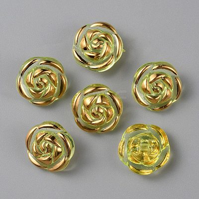 Transparent Acrylic Buttons DIY-WH0032-17B-1