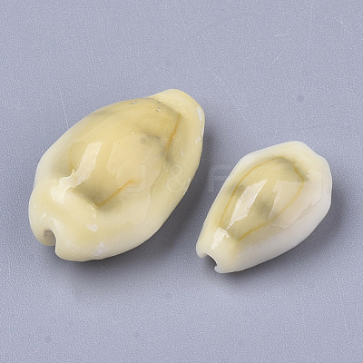 Natural Cowrie Shell Beads SSHEL-N034-C-26-1
