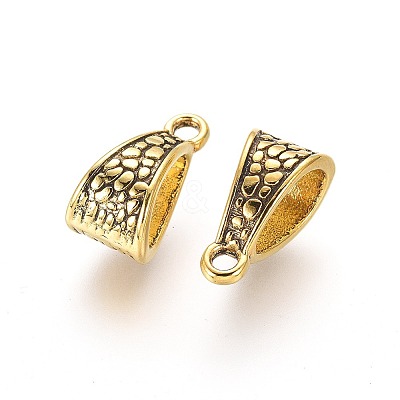 Tibetan Style Alloy Tube Bails LS-GLF10385Y-1