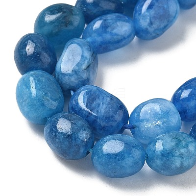 Dyed Natural Malaysia Jade Beads Strands G-P528-I13-01-1