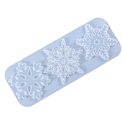 Christmas DIY Snowflake Silicone Pendant Molds LS-DIY-P006-31-1