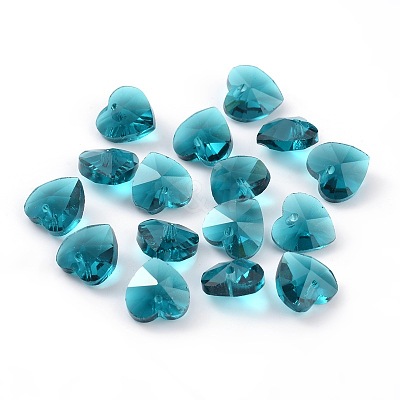 Romantic Valentines Ideas Glass Charms G030V14mm-14-1