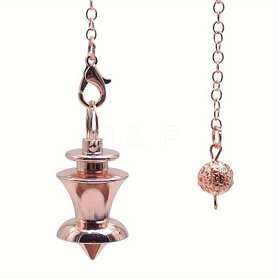 Alloy Pointed Dowsing Pendulums PW-WG8F5BA-04-1