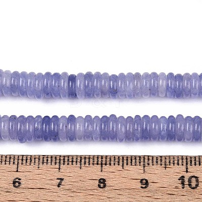 Dyed Natural White Jade Beads Strands G-T142-6mm-05G-1