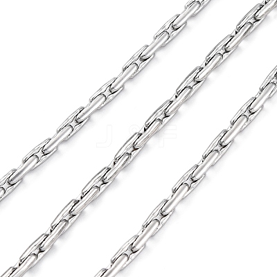 304 Stainless Steel Boston Link Chains STAS-P386-05B-P-1