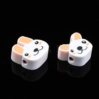 Handmade Polymer Clay Beads X-CLAY-N011-029-1