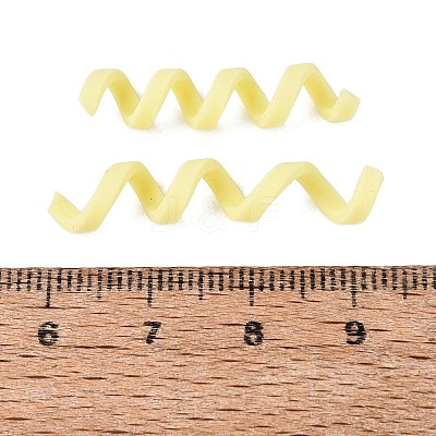 Handmade Polymer Clay Spiral Beads FIND-Q122-01B-1