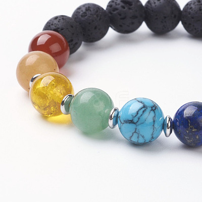 Chakra Jewelry BJEW-JB02759-1