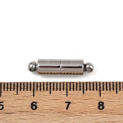 304 Stainless Steel Magnetic Clasps STAS-C127-07P-1