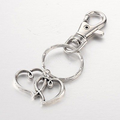 Heart to Heart Alloy Keychain X-KEYC-JKC00050-02-1