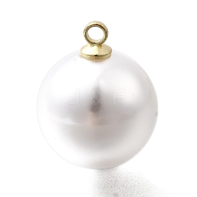 ABS Plastic Imitation Pearl Pendants FIND-H052-01I-04G-1