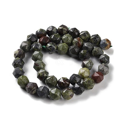 Natural Dragon Blood Beads Strands G-NH0021-A10-02-1