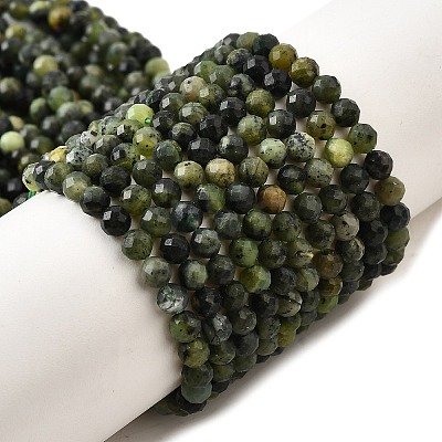 Natural Canadian Jade Beads Strands G-G259-D01-4mm-1