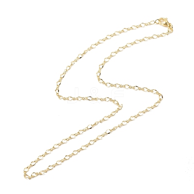 Brass Figaro Chains Necklace for Women NJEW-P265-02A-G-1
